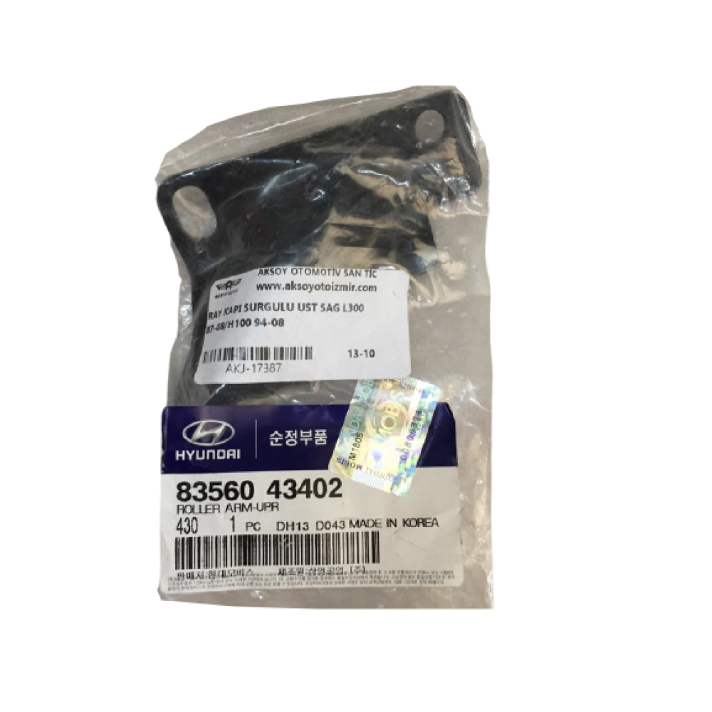 SURGULU KAPI UST RAY SAG MITSUBISHI L300 87-08 / HYUNDAI H100 94-08