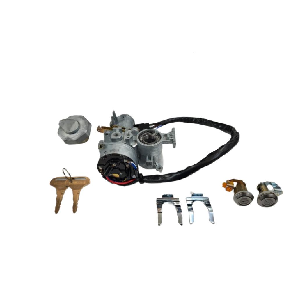 KONTAK SET KOMPLE 5 UCLU STOP TELLI KAPI KILIT DEPO KAPAK MITSUBISHI CANTER FE304 / FE449