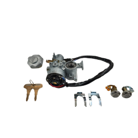 KONTAK SET KOMPLE 5 UCLU STOP TELLI KAPI KILIT DEPO KAPAK MITSUBISHI CANTER FE304 / FE449