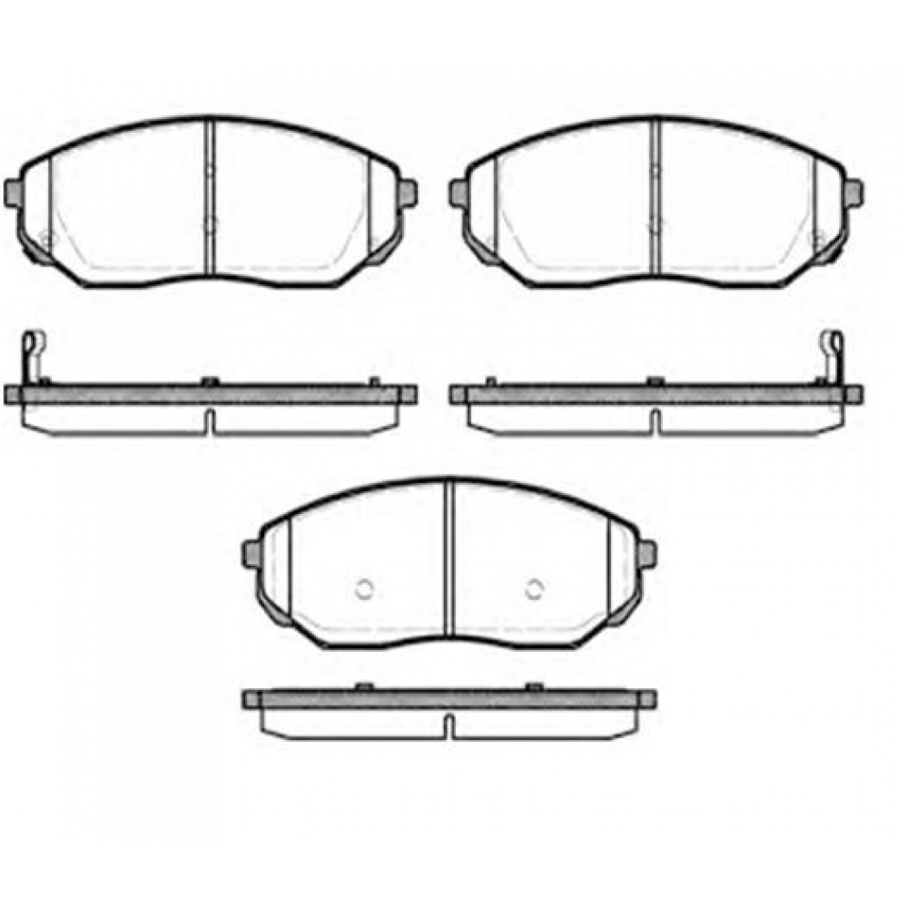 BALATA FREN ON-(KIA SORENTO 02  10)